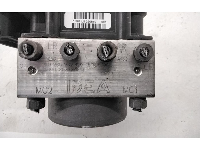 ABS Steuergerät 0265800725, 0265800725   Lancia Musa 2011