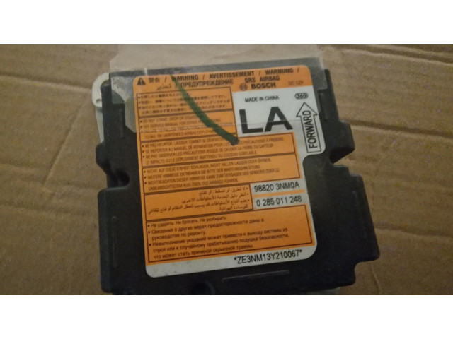Блок подушек безопасности 988203NM0A, 0285011248   Nissan Pulsar