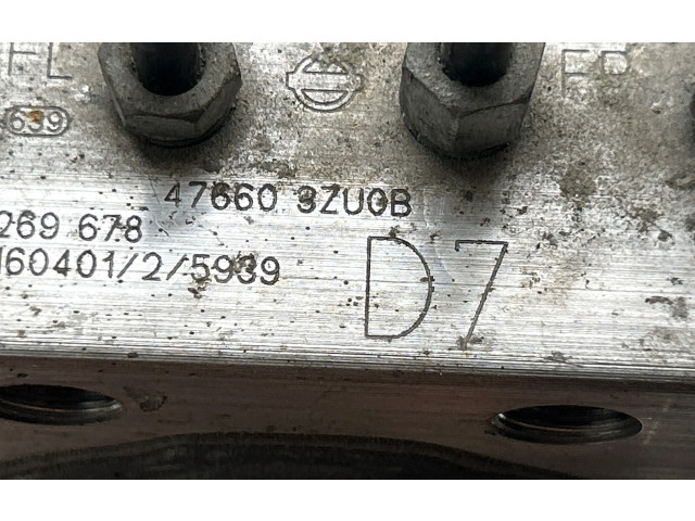 Блок АБС 476603ZU0B, 6040125939   Nissan  Pulsar   -  года