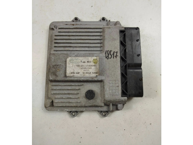 Řídící jednotka 51846262   Fiat Fiorino 2012
