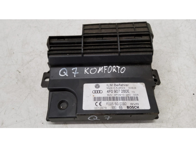 Блок комфорта 4F0907280E   Audi Q7 4L   