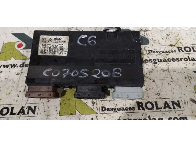 Блок управления 9660703680   Citroen C6