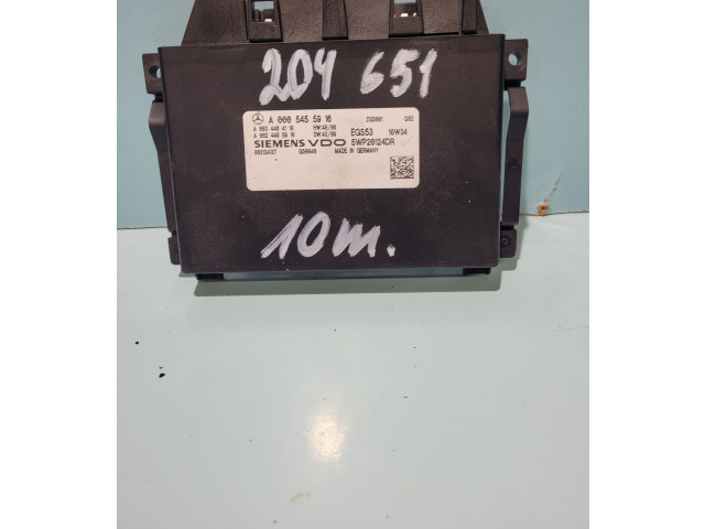 Блок управления коробкой передач A0005455916, A0034464110   Mercedes-Benz C W204
