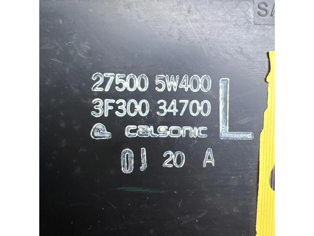 Блок управления климат-контролем 275005W400, 3F30034700   Nissan Pathfinder R50