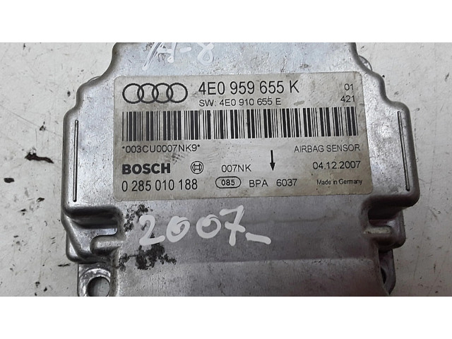 Блок подушек безопасности 4e0959655k   Audi A8 S8 D3 4E