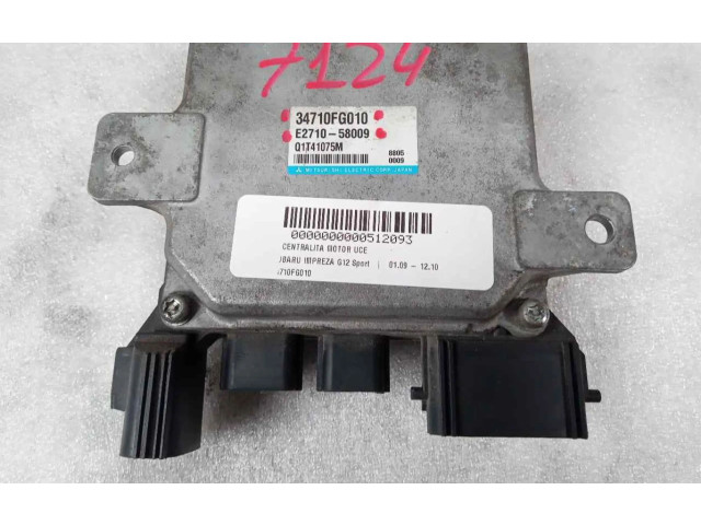 Řídící jednotka 34710FG010   Subaru Impreza II 2009