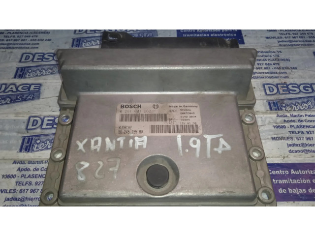 Блок управления двигателя 0281001262   Citroen Xantia