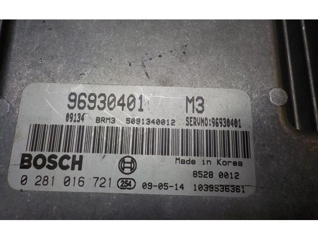 Řídící jednotka 25180965, 96930401   Chevrolet Epica 2011