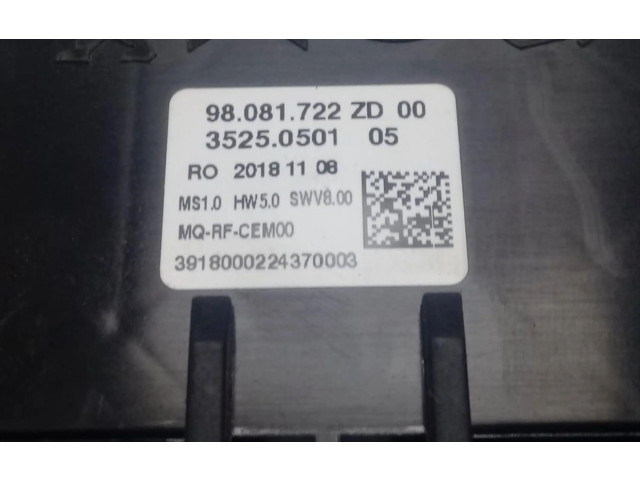 Řídící jednotka 98081755ZD, 98081755ZD   Peugeot Expert 2019