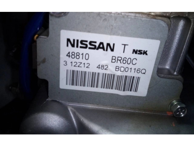    Рулевая рейка 48810BR60C   Nissan Qashqai 2010 - 2014 года