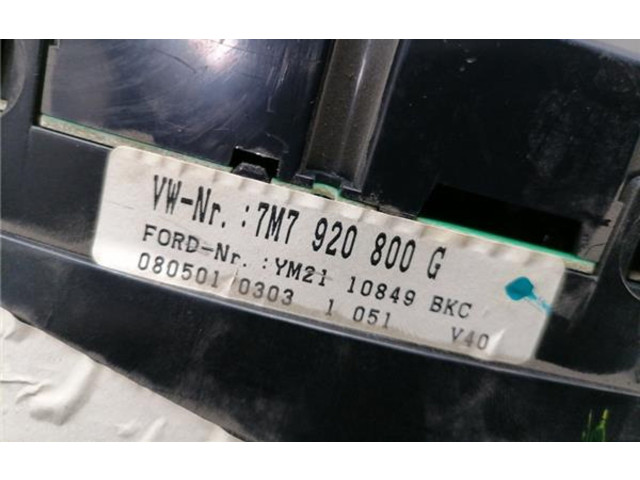 Панель приборов 7M7920800G, YM2110849BKC   Seat Alhambra (Mk1)       