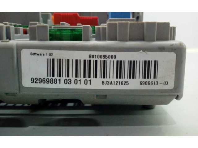 Pojistková skříňka Řídící jednotka BSM 92969881030101, E1-A3-15-2   BMW 3 E30 