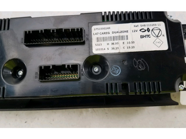 Блок управления климат-контролем 275100024R, M2-3662G   Renault Latitude (L70)