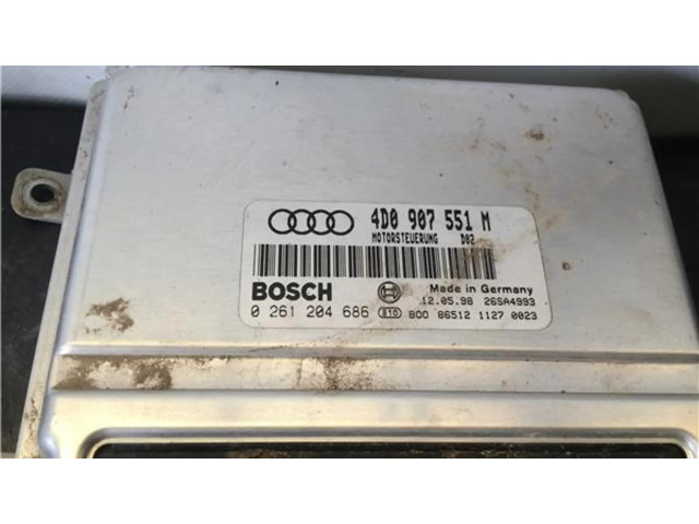 Блок управления 4D0907551M, 0261204686   Audi A8 S8 D2 4D