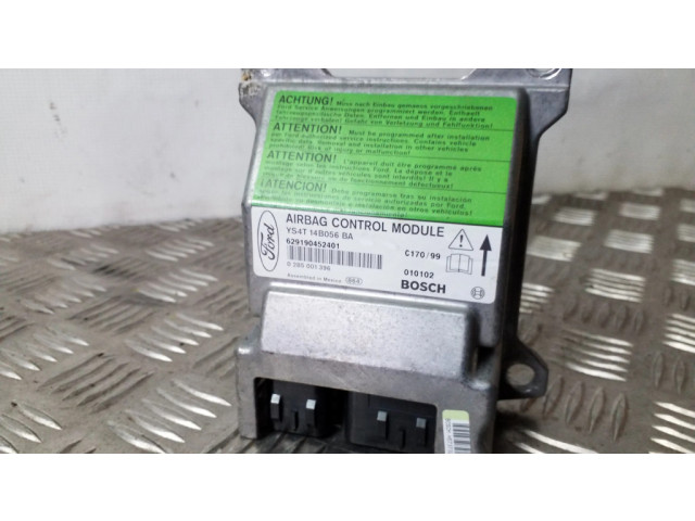 Блок подушек безопасности YS4T14B056BA, 0285001396   Ford Focus