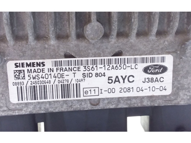 Řídící jednotka 3S6112A650LB, 5WS40140D   Ford Fiesta 2002