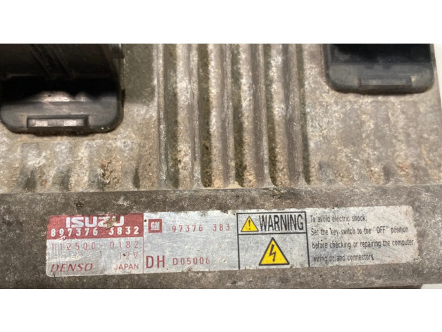 Блок управления двигателя 8973763832, 97376383   Opel Meriva A