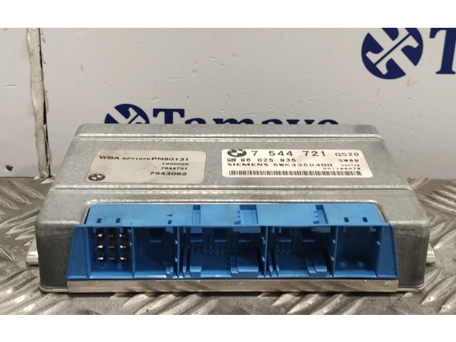 Блок управления коробкой передач 7544721, 5WK33504BB   BMW 3 E90 E91