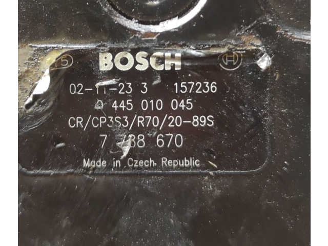 Всасывающий коллектор    0445010045, 7738670   BMW X3 E83