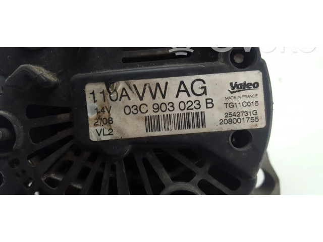 Генератор 03C903023B, 2542731G   Volkswagen Polo IV 9N3      