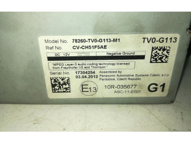 Дисплей    10R035677   Honda Civic