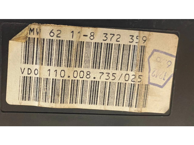 Přístrojová deska  BMW 5 E39 2001 8372359, 62118372359  