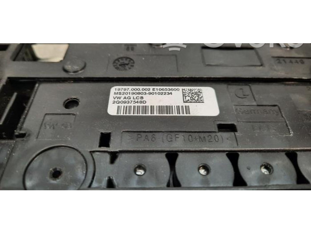   Pojistková skříňka 2Q0937548D   Volkswagen Polo VI 2019