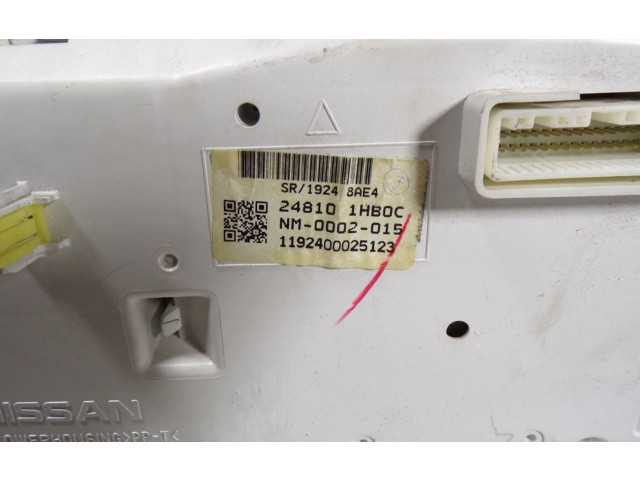 Přístrojová deska  Nissan Micra 2012 248201HB0C, 248101HB0C  
