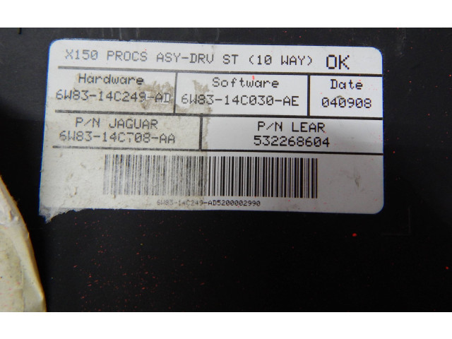 Řídící jednotka 6W8314C708AA, 6W8314C249AD   Jaguar XF X250 2008