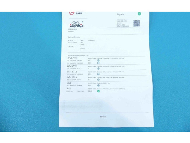 Píst 0445120011, IMPRK1180065   Iveco Daily 3rd gen     