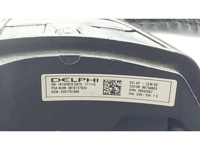 Volant Citroen C4 II Picasso 2014 98057438ZD  