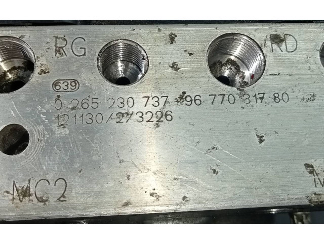 Jednotka ABS 0265230737, 9677031780   Peugeot 508 2013