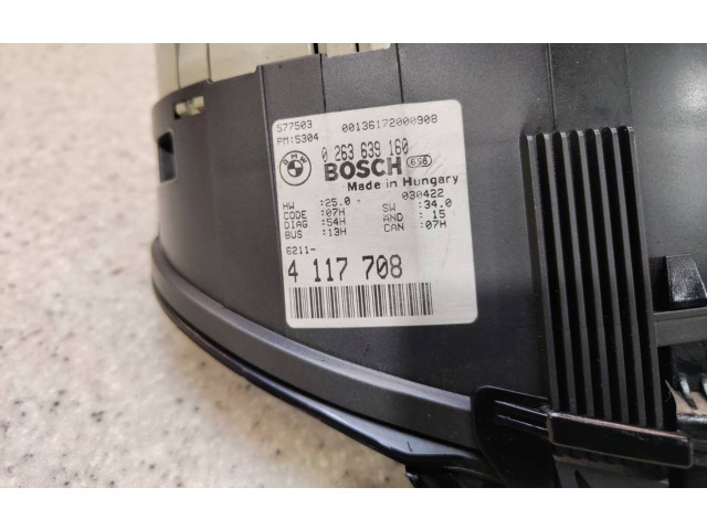 Přístrojová deska  BMW 3 E46 2004 0263639160, 4117708  