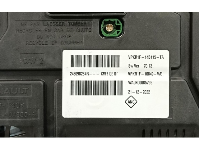 Přístrojová deska  Renault Clio V 2023 248098284R, VPKR1F14B115TA  