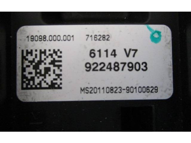   Pojistková skříňka 922487903, 6114V7   BMW 1 F20 F21 2014
