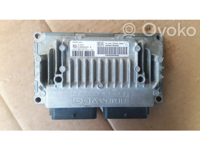 Блок управления двигателя S126024101C   Citroen C4 I