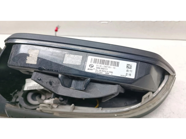 Zpětné zrcátko  levé BMW X1 E84 2014  7307151, 51167307151  