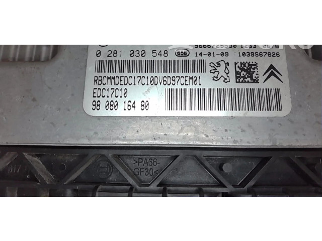 Řídící jednotka 1610808580   Peugeot 308 2014