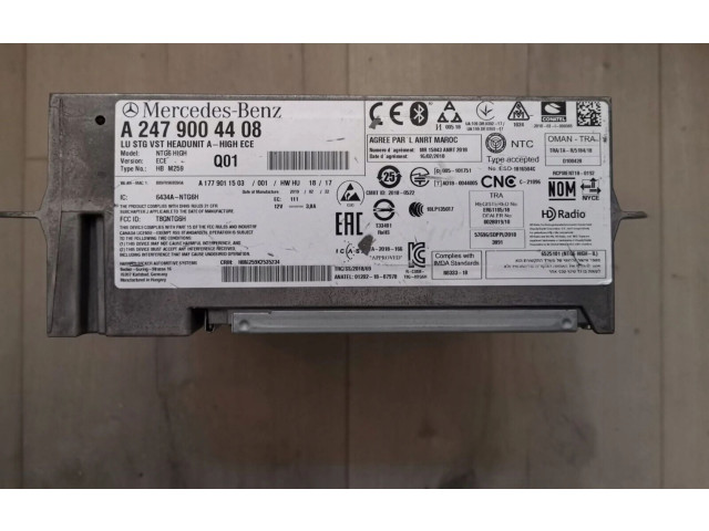 Радио/ проигрыватель CD/DVD / навигация A2479004408   Mercedes-Benz GLB x247