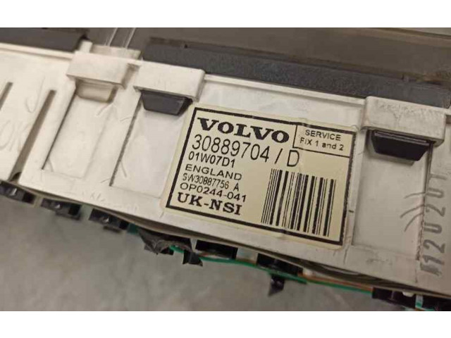 Панель приборов 30889704D   Volvo S40, V40       