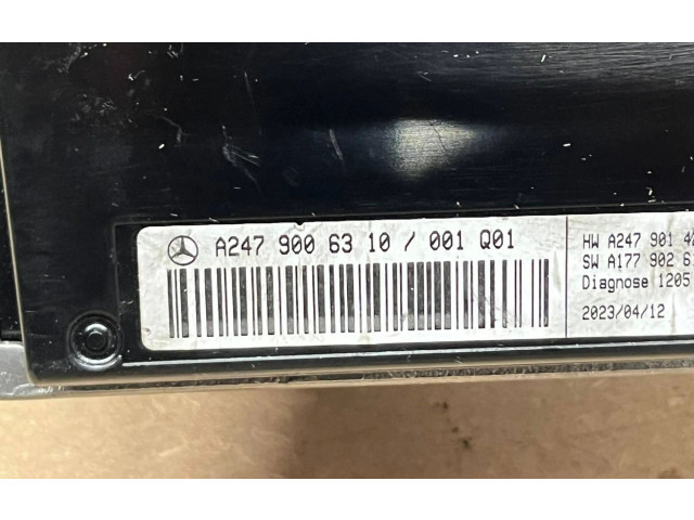   Pojistková skříňka A2479006310   Mercedes-Benz B W247 2018
