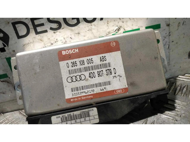 Блок управления АБС 4D0907379D, 0265108005   Audi A6 S6 C4 4A