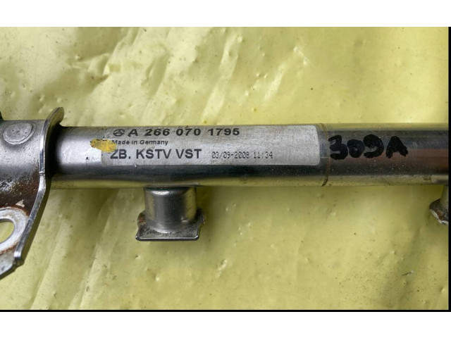 Vstřikovací lišta A2660700595, A2660700395   Mercedes-Benz A W169     