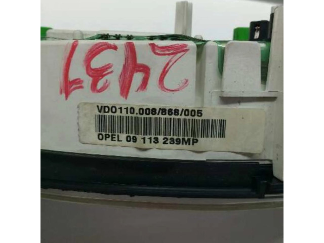 Přístrojová deska  Opel Corsa B  09113239MP, CUADROINSTRUMENTOS  
