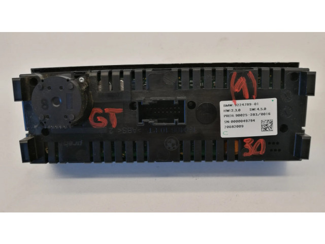 Блок управления климат-контролем 9224789   BMW 5 GT F07