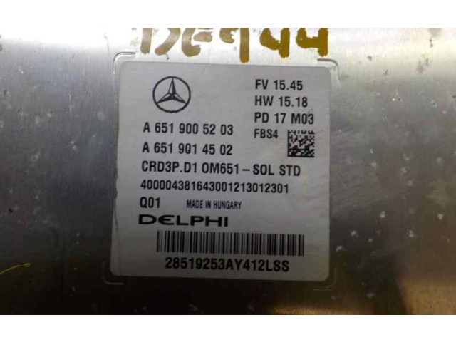 Řídící jednotka A6519005203, A6519005203   Mercedes-Benz C W205 2018