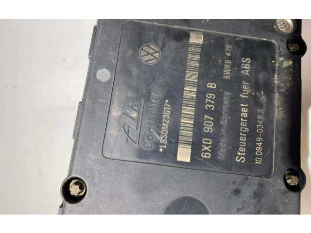 Блок АБС 6X0907379B, 6X0614117   Volkswagen  Polo III 6N 6N2 6NF  1995 - 2001 года