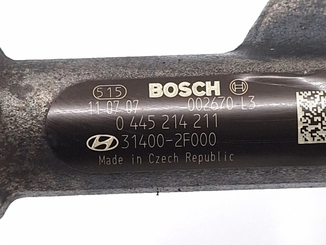 Vstřikovač 0445214211, 314002F000   Hyundai ix35  pro naftový motor 2.0 D4HA 2.0 CRDi