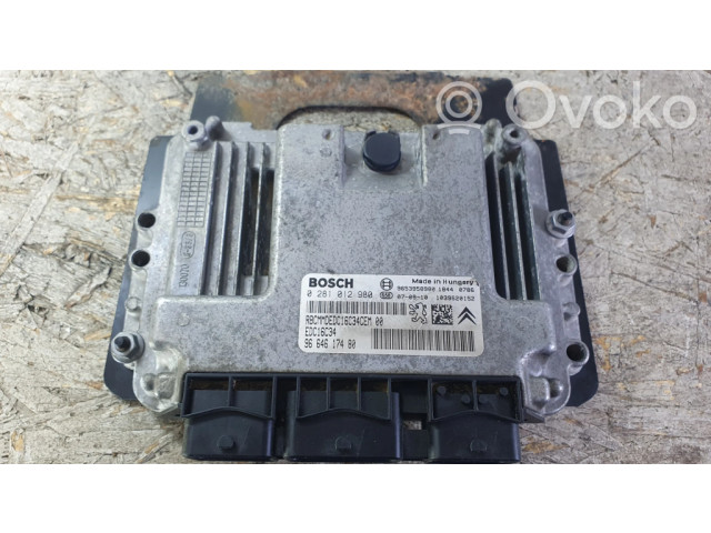 Блок управления двигателя 9664617480, 0281012980   Citroen C3