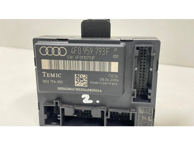 Блок управления 4F0959793F, 4F0910793F   Audi A8 S8 D3 4E